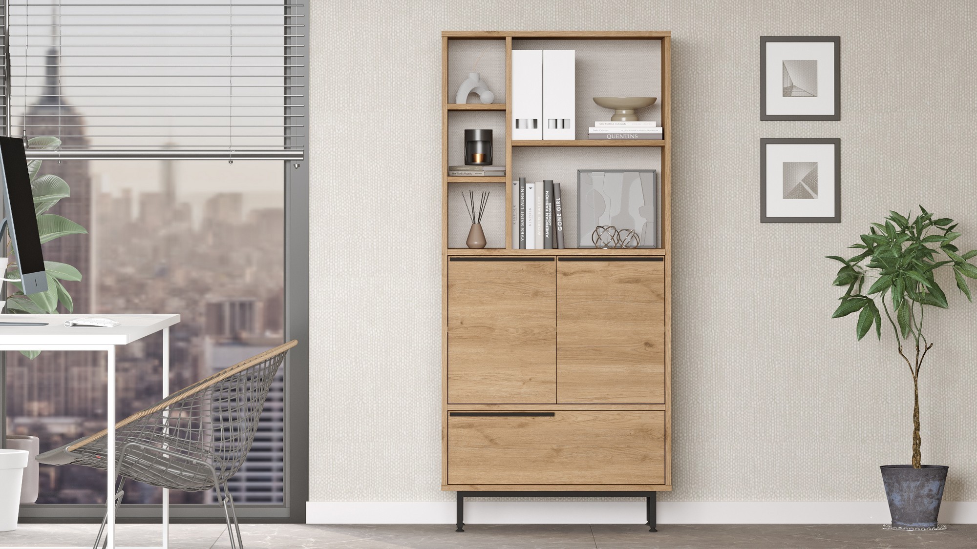 956LCS346620-201.jpg On9B-S – Повеќе наменска комода - Image 1