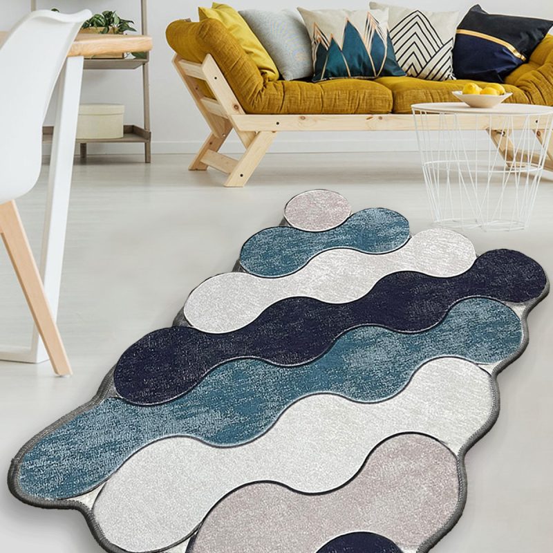 Circle - Blue – Тепих (80 x 120)