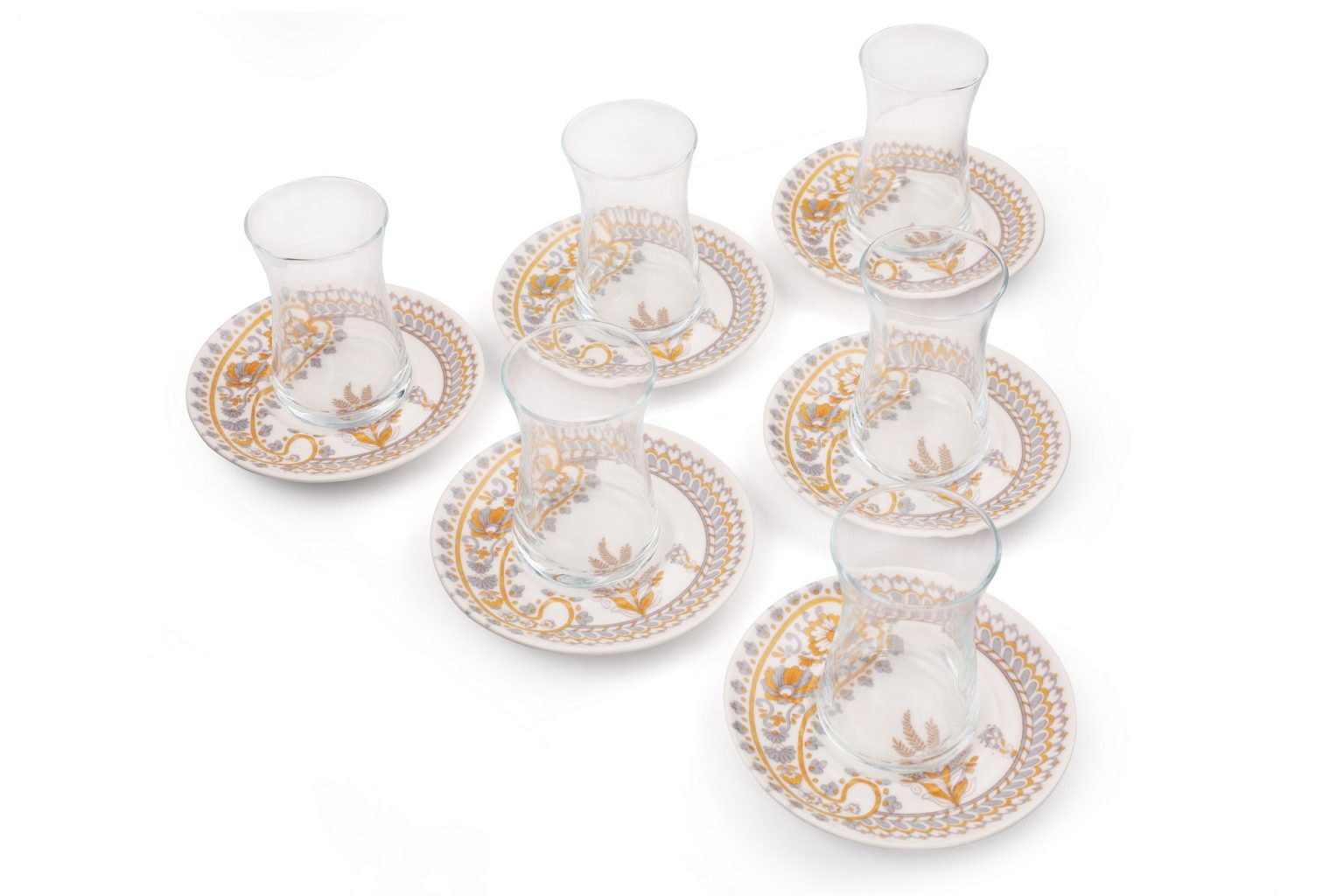 D6 – Сет шолји за чај (12 парчиња) - Image 2