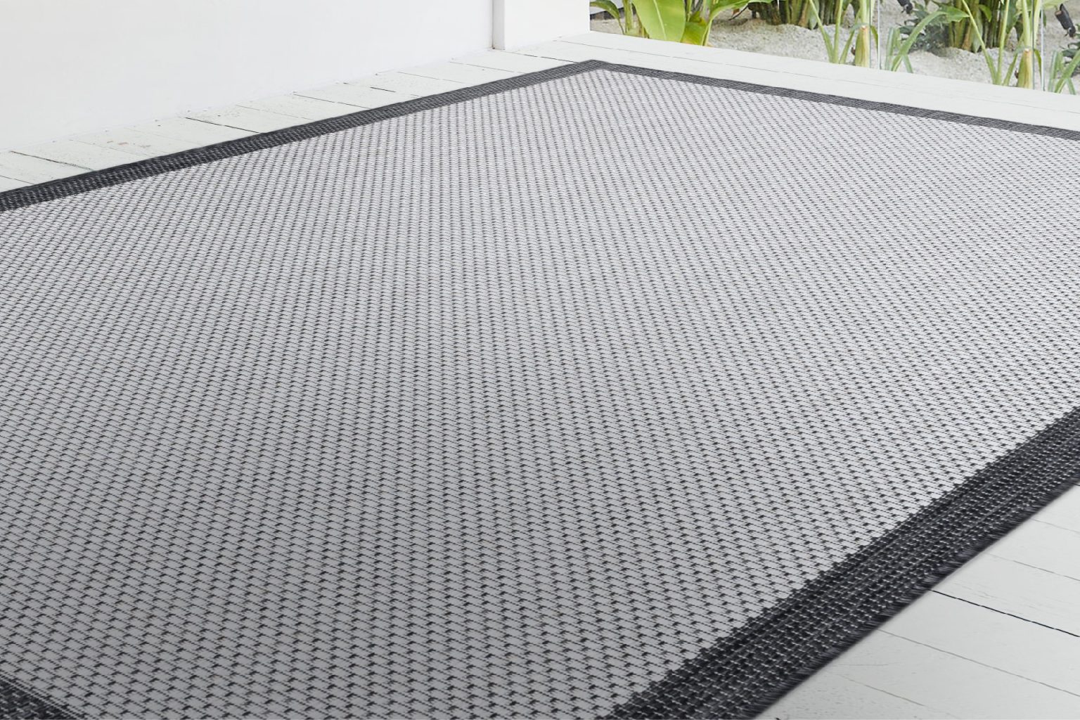 23745A Fresco - Black, White – Тепих (200 x 290) - Image 3