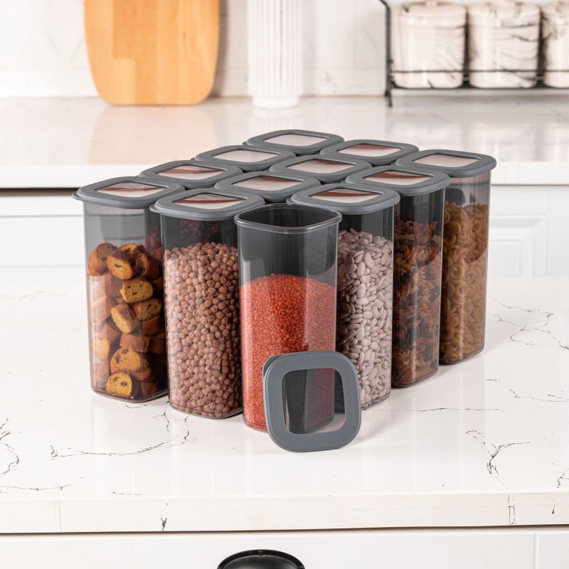 BNMPOLYAS12-17 – Комплет кутии за складирање (12 парчиња)