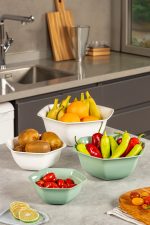 HEXAKASE - Green – Комплет чинии (4 парчиња)