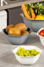 HEXAKASEA - Anthracite – Комплет чинии (4 парчиња) - Image 3