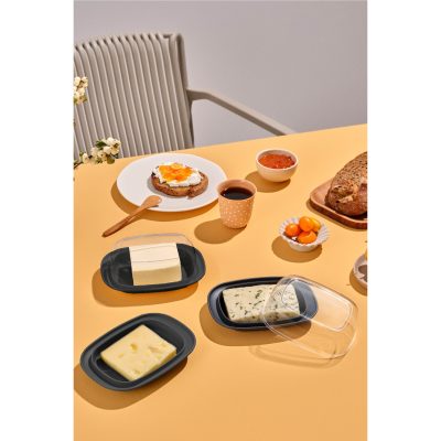 DNYKHVLTLK - Anthracite – Комплет за организатор на фрижидер (3 парчиња)