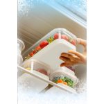 4A2B4C - Grey – Комплет за организатор на фрижидер (10 парчиња) - Image 3