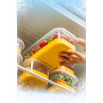 6A - Yellow – Комплет за организатор на фрижидер (6 парчиња) - Image 3