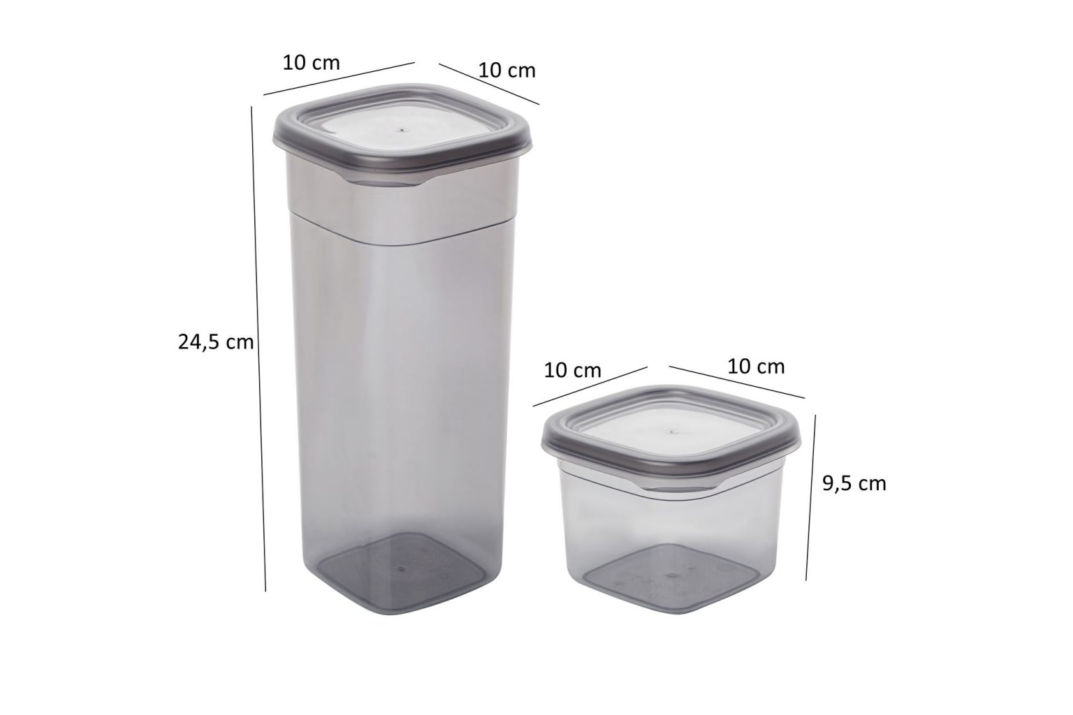 BNMPEGYAS18-517 – Комплет кутии за складирање (18 парчиња) - Image 5