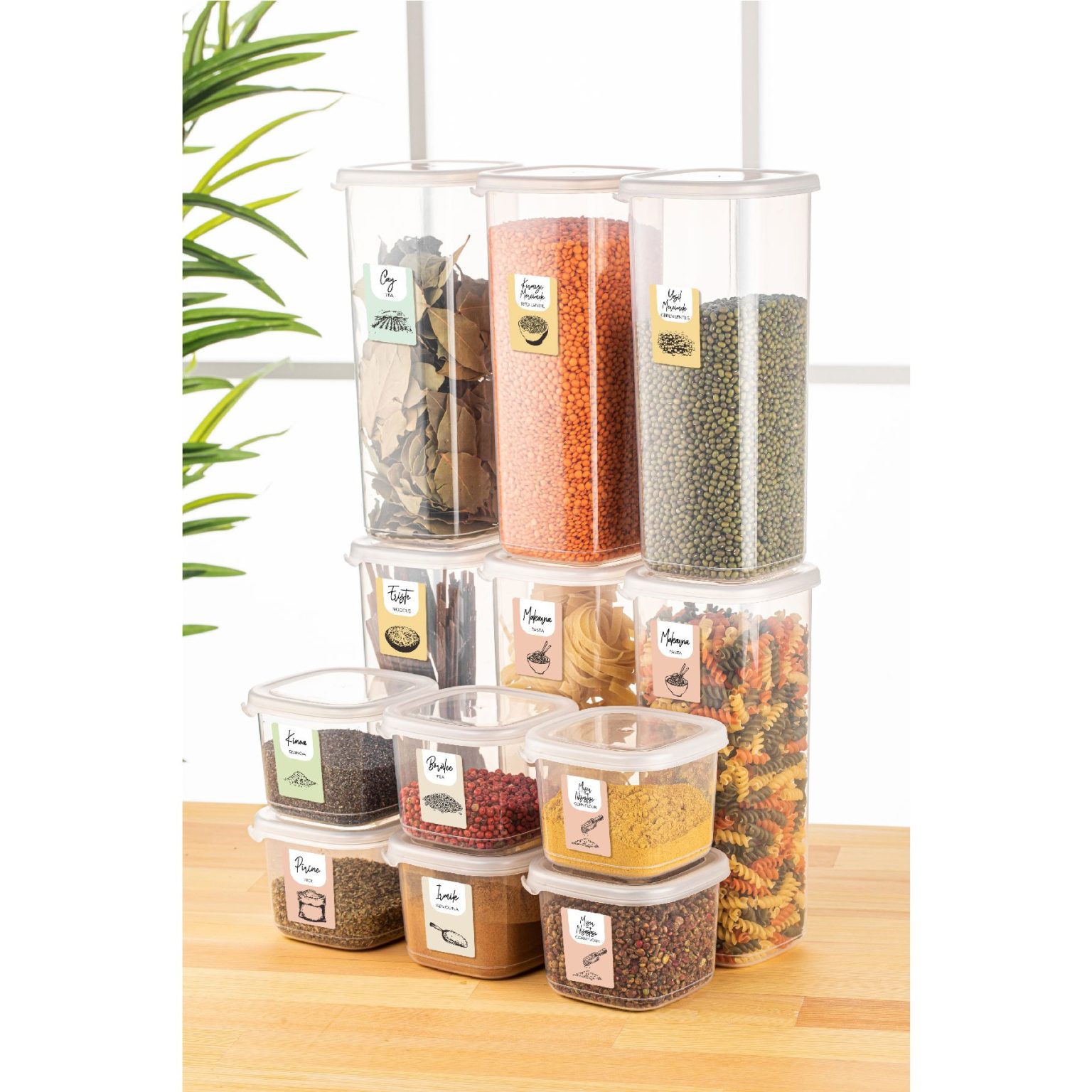 BN – Комплет кутии за складирање (12 парчиња) - Image 2