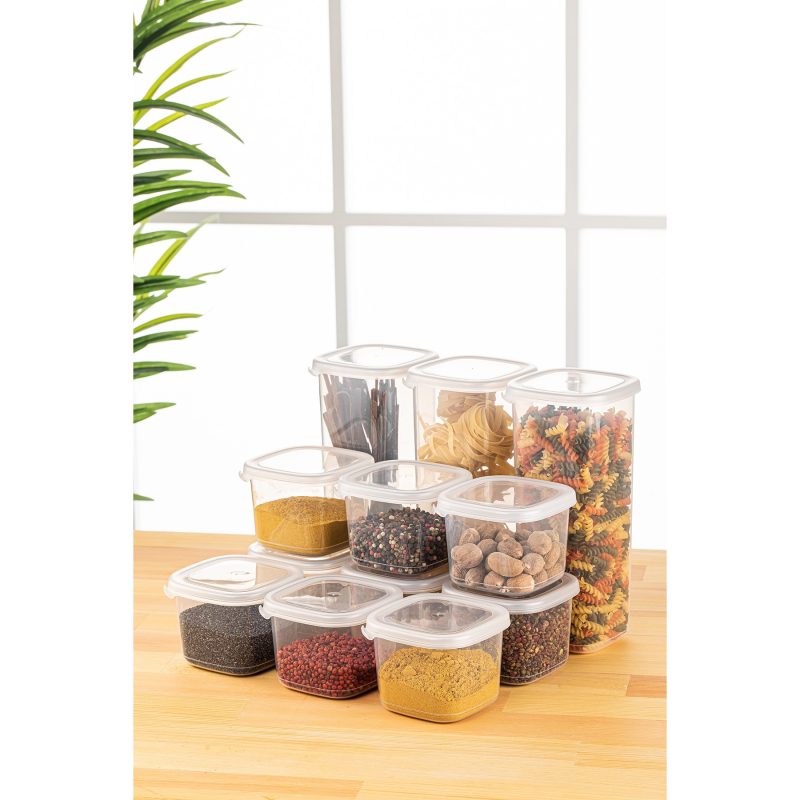 BN– Комплет кутии за складирање (12 парчиња)