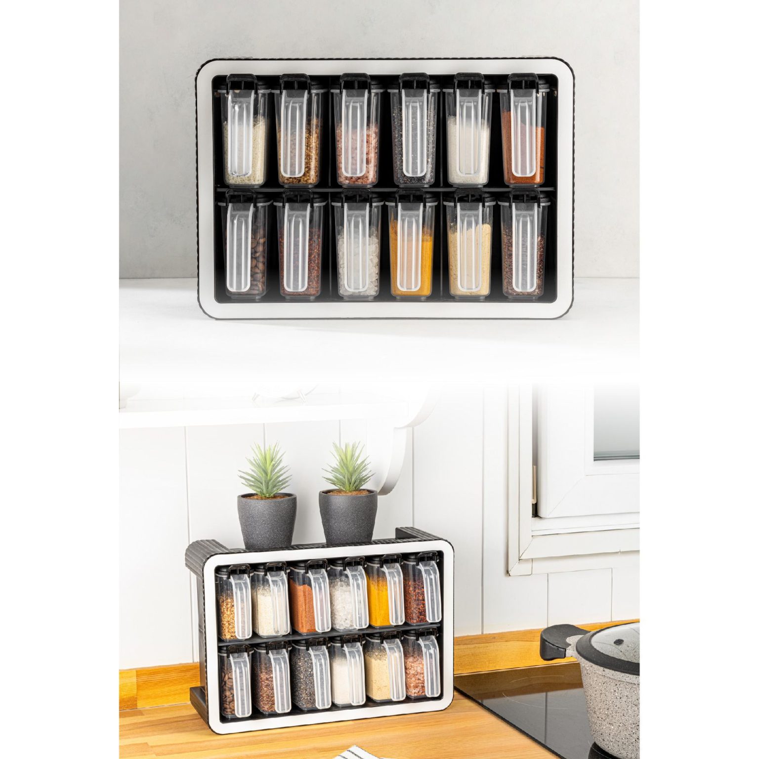 BNM-9530 - Anthracite – Комплет тегли за зачини (13 парчиња) - Image 2