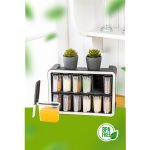 BNM-9530 - Anthracite – Комплет тегли за зачини (13 парчиња) - Image 3