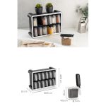 BNM-9530 - Anthracite – Комплет тегли за зачини (13 парчиња) - Image 5