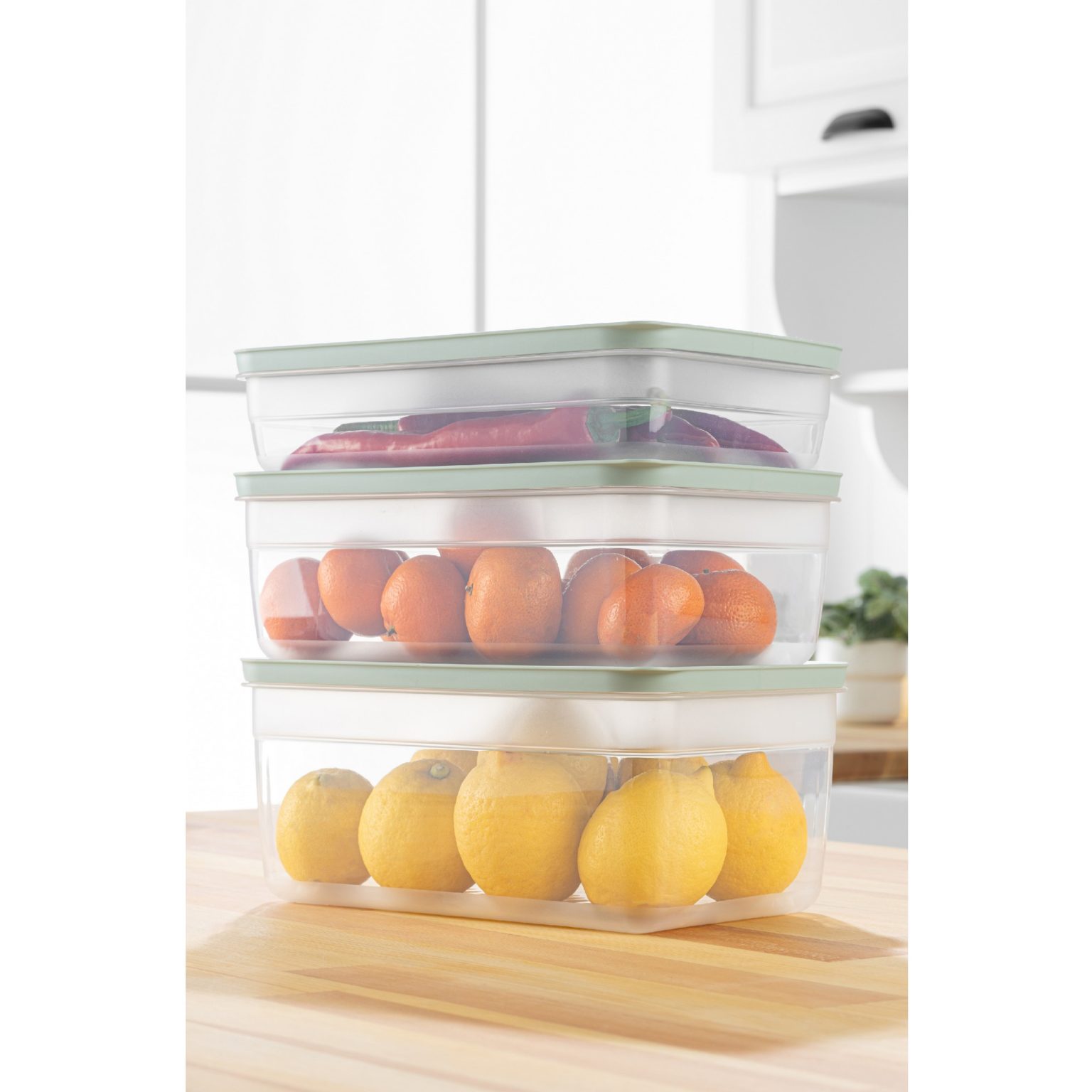 HK3LU - Blue – Комплет кутии за складирање (3 парчиња) - Image 4