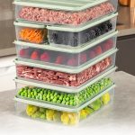 YBLLA7LI - Mint – Комплет кутии за складирање (7 парчиња)