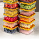 YYBLLA3506LI - Orange – Комплет кутии за складирање (6 парчиња)