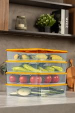 YY - Orange – Комплет кутии за складирање (12 парчиња) - Image 2