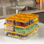 YBLLA7LI - Orange – Комплет кутии за складирање (7 парчиња)