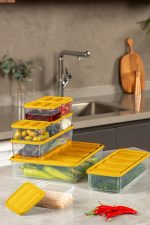 YBLLA7LI - Orange – Комплет кутии за складирање (7 парчиња) - Image 4