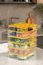 YBLLA10LU - Orange – Комплет кутии за складирање (10 парчиња) - Image 2