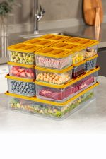 YBLLA13LU - Orange – Комплет кутии за складирање (13 парчиња)