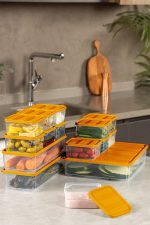 YBLLA13LU - Orange – Комплет кутии за складирање (13 парчиња) - Image 4