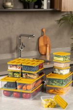 YBLLA15LI - Orange – Комплет кутии за складирање (15 парчиња) - Image 3