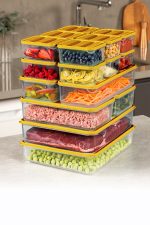 YBLLA17LI - Orange – Комплет кутии за складирање (17 парчиња)