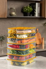 YBLLA19LU - Orange – Комплет кутии за складирање (19 парчиња) - Image 2