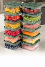 YY - Green – Комплет кутии за складирање (12 парчиња)