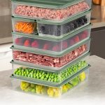 YBLLA7LI - Green – Комплет кутии за складирање (7 парчиња)