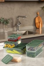 YBLLA9LU - Green – Комплет кутии за складирање (9 парчиња) - Image 3