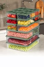 YBLLA18LI - Green – Комплет кутии за складирање (18 парчиња)