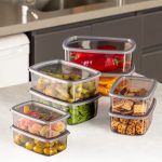 SYBOX8LIKRSK - Anthracite – Комплет кутии за складирање (8 парчиња)