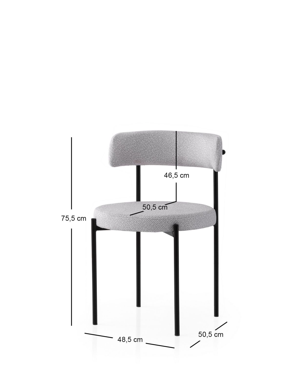 Gını - 4001 V2 – Комплет столчиња (2 парчиња) - Image 4