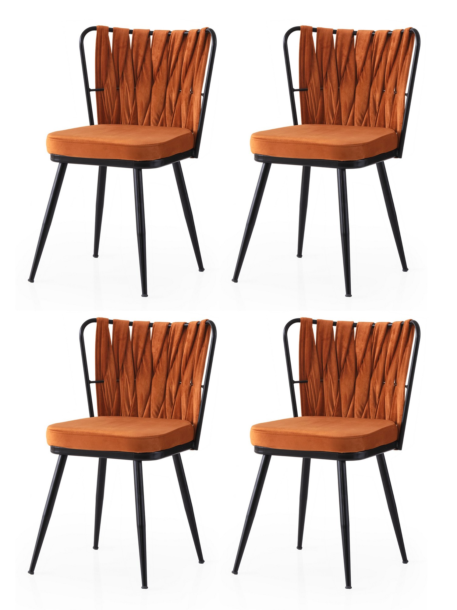 974NMB190220-201.jpg Kuşaklı - 224 V4 – Комплет столици (4 парчиња) - Image 1