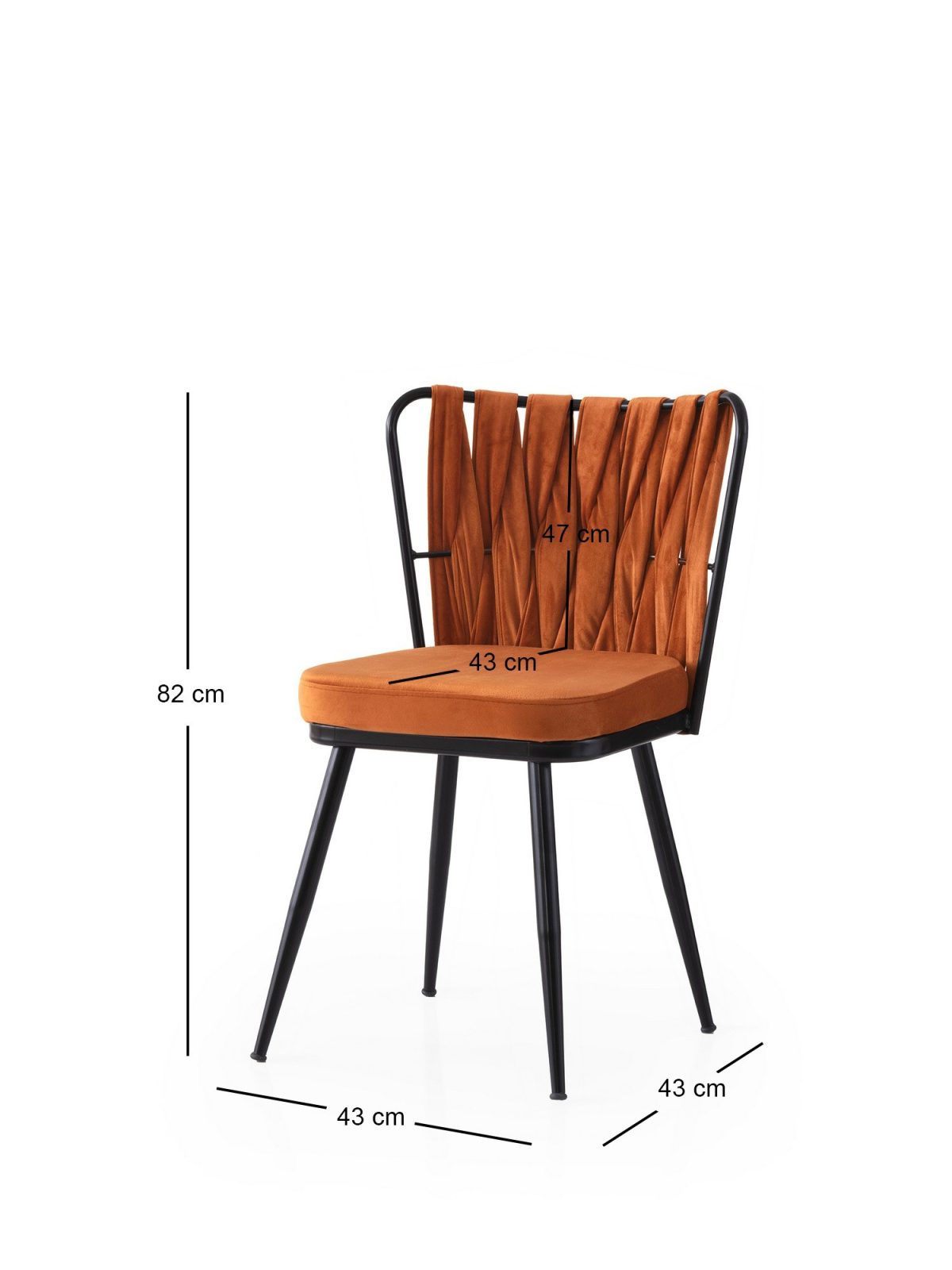 Kuşaklı - 224 V4 – Комплет столици (4 парчиња) - Image 4