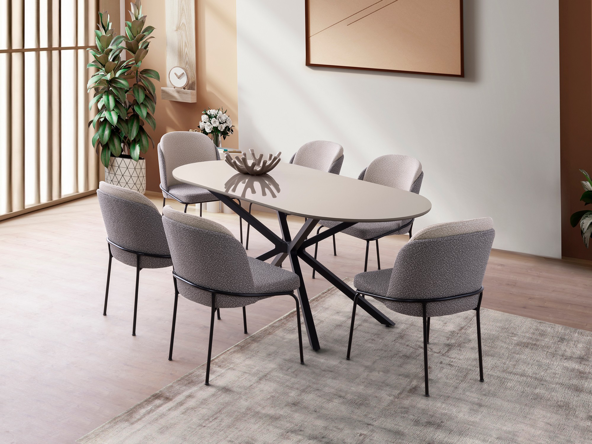 974NMB220120-201.jpg Aura - 3011 – Трпезариска маса - Image 1